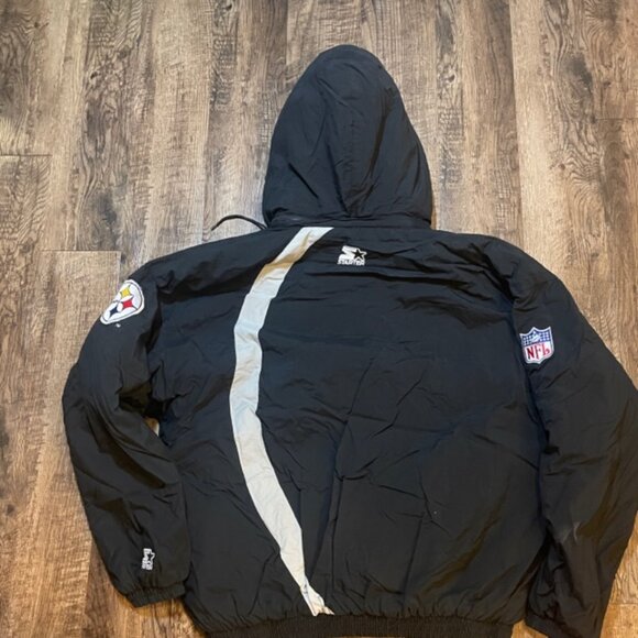 Vintage Steelers Starter Jacket - Picture 4 of 4
